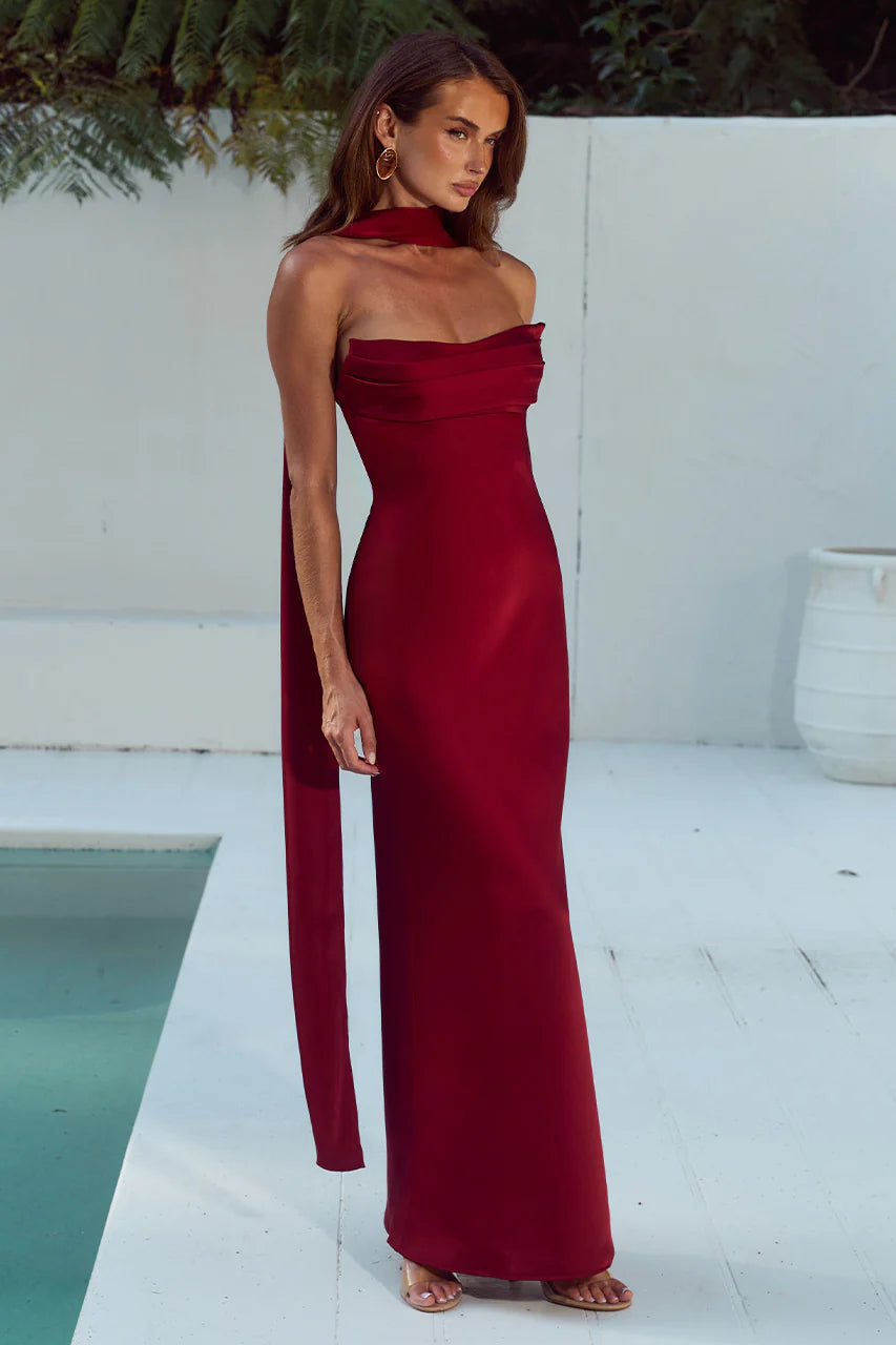 Runaway The Label - Madeleine Strapless Maxi Dress