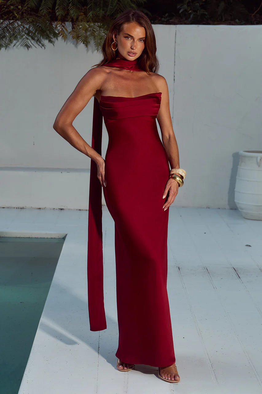 Runaway The Label - Madeleine Strapless Maxi Dress