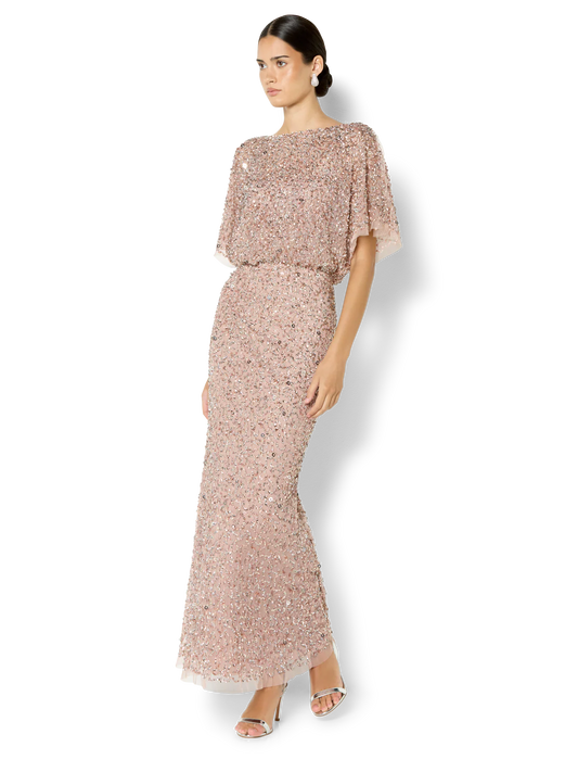 Montique - Mimi Hand Beaded Gown