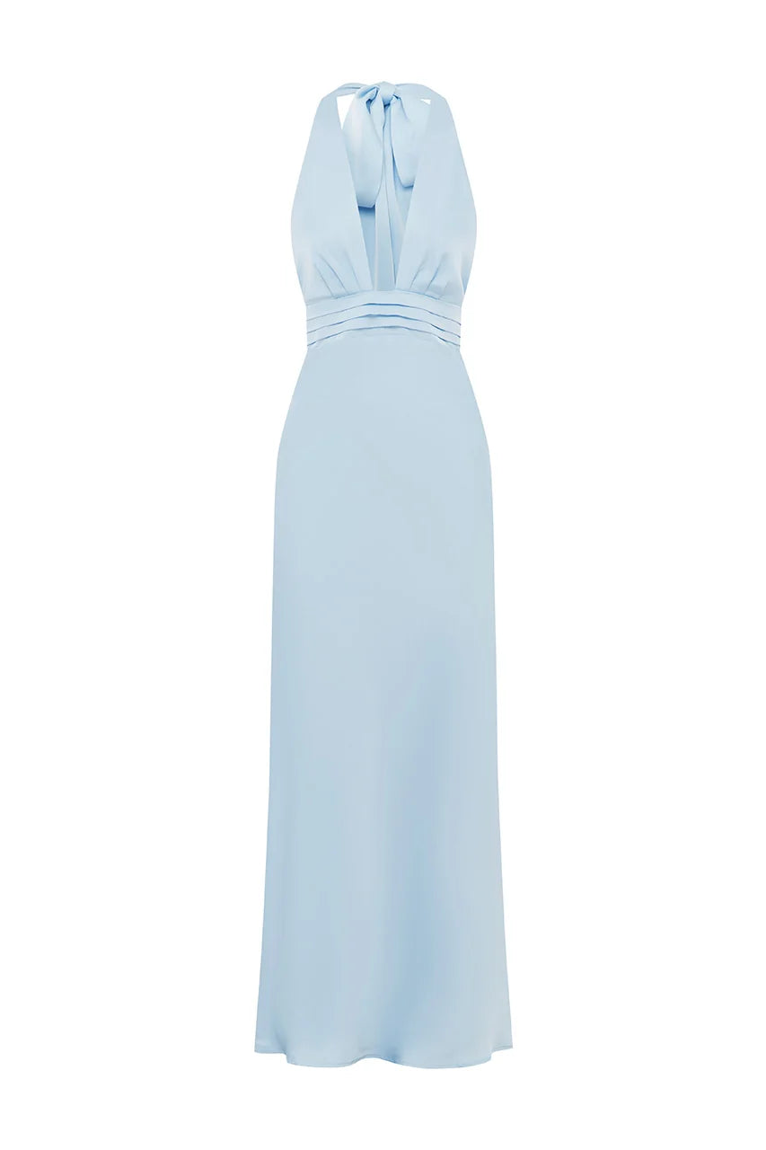 Runaway The Label - Sylvie Plunge V-Neck Maxi