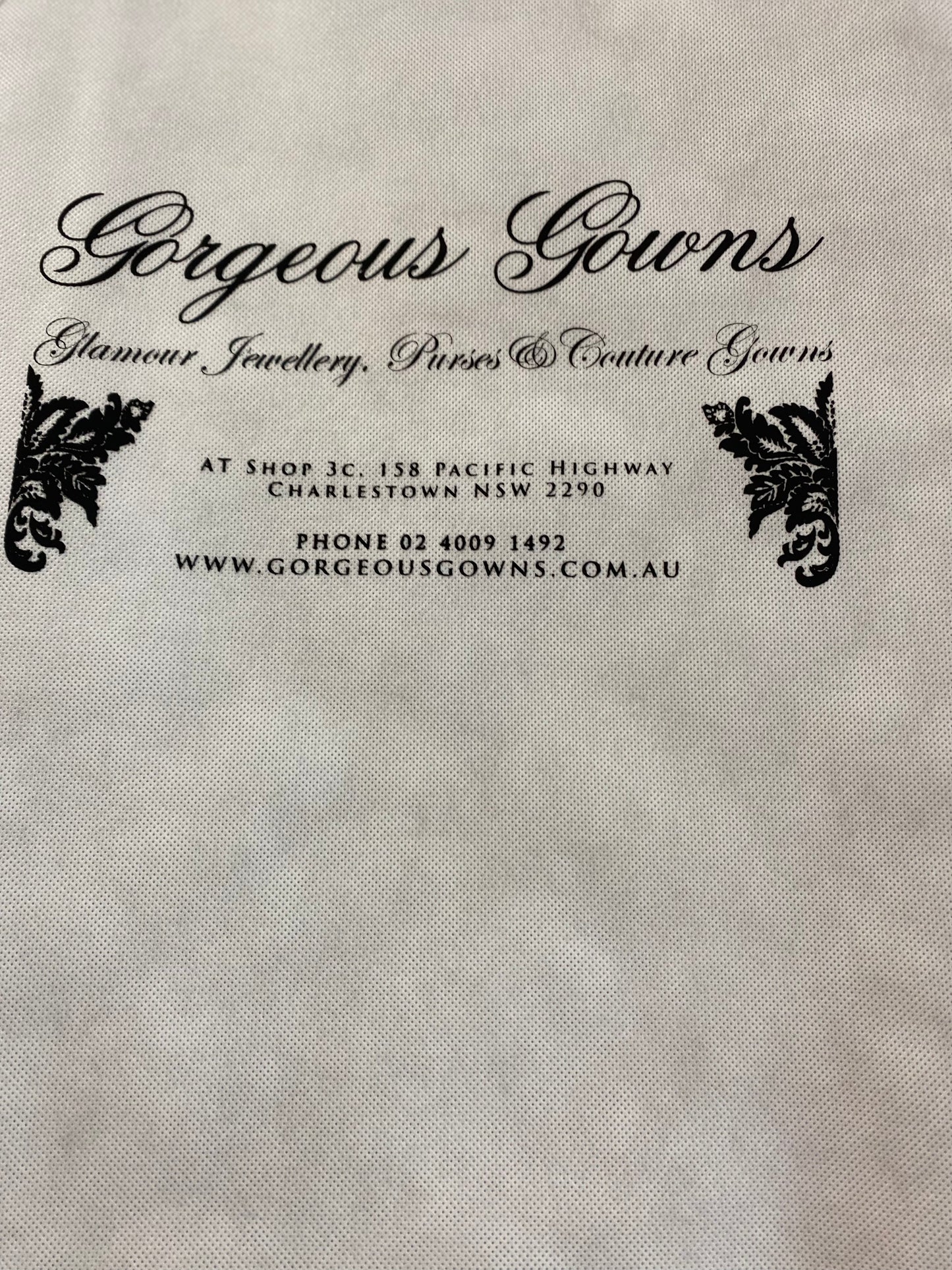 Gorgeous Gowns Clothing Garment Bag